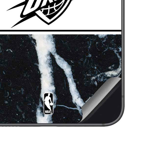 NBA Oklahoma City Thunder Marble Galaxy S23 FE Skin