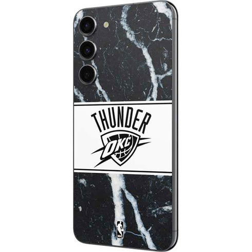 NBA Oklahoma City Thunder Marble Galaxy S23 Plus Skin