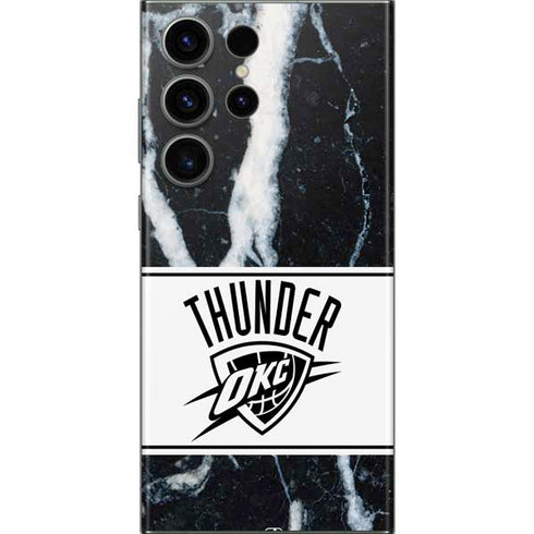NBA Oklahoma City Thunder Marble Galaxy S23 Ultra Skin