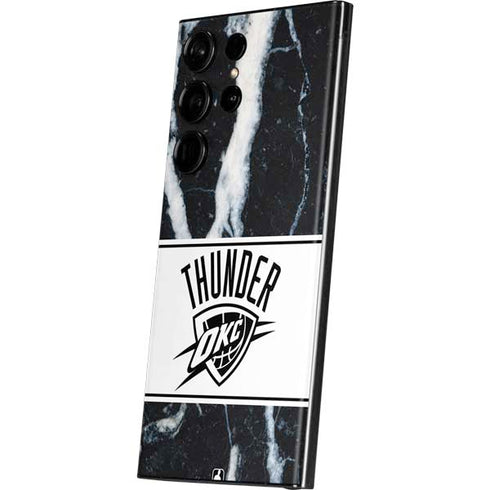 NBA Oklahoma City Thunder Marble Galaxy S23 Ultra Skin