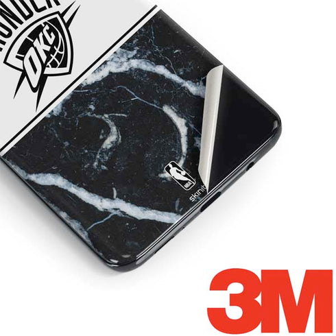 NBA Oklahoma City Thunder Marble Galaxy S9 Skin