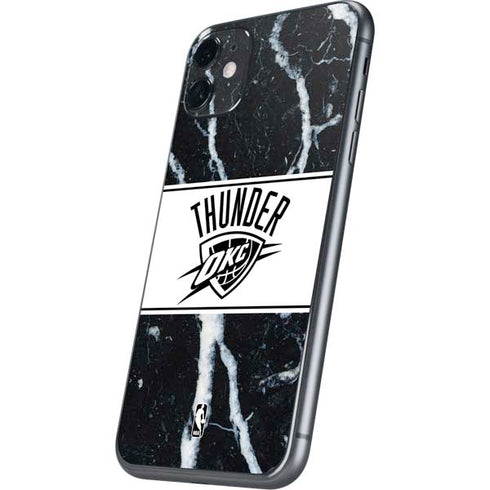 NBA Oklahoma City Thunder Marble iPhone 11 Skin