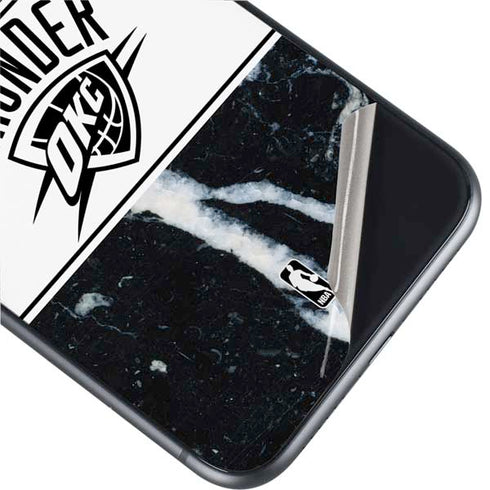 NBA Oklahoma City Thunder Marble iPhone 11 Skin