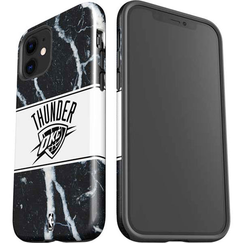 NBA Oklahoma City Thunder Marble iPhone 12 Impact Case