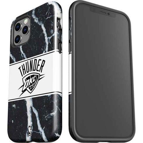NBA Oklahoma City Thunder Marble iPhone 12 Pro Impact Case