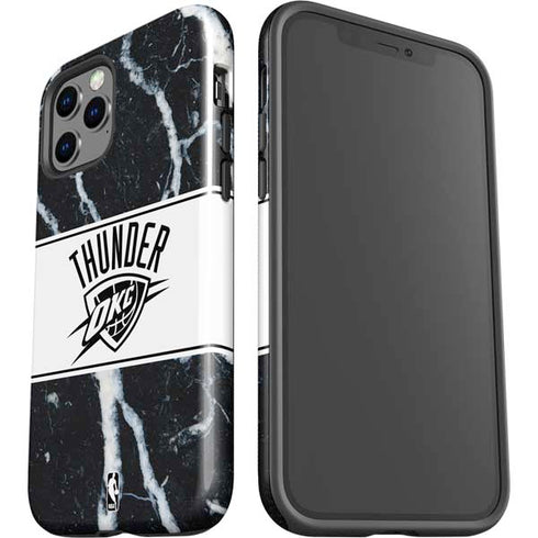 NBA Oklahoma City Thunder Marble iPhone 12 Pro Max Impact Case