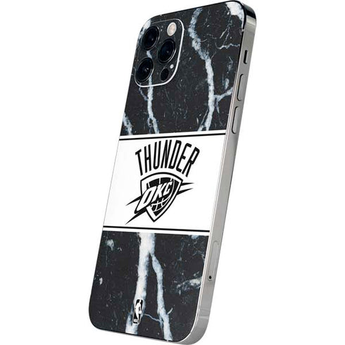 NBA Oklahoma City Thunder Marble iPhone 12 Pro Skin