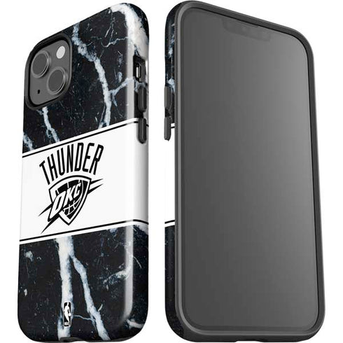 NBA Oklahoma City Thunder Marble iPhone 13 Impact Case