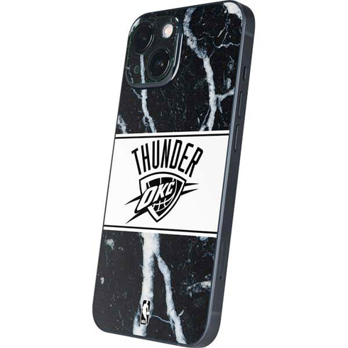 NBA Oklahoma City Thunder Marble iPhone 13 Mini Skin