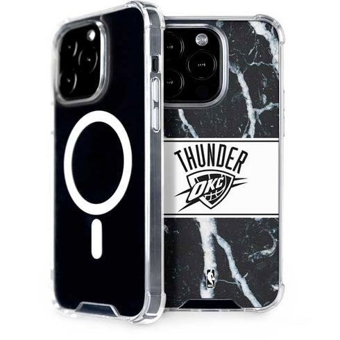 NBA Oklahoma City Thunder Marble iPhone 13 Pro MagSafe Case