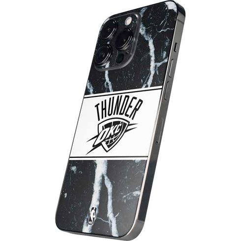 NBA Oklahoma City Thunder Marble iPhone 13 Pro Max Skin