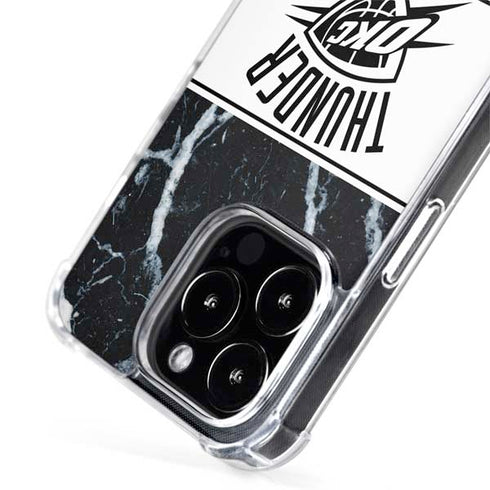 NBA Oklahoma City Thunder Marble iPhone 15 Pro MagSafe Case