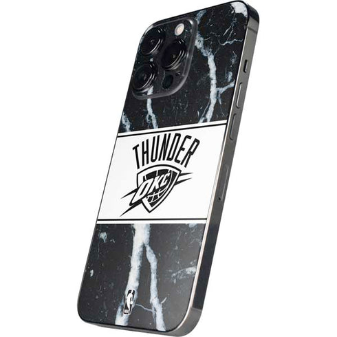 NBA Oklahoma City Thunder Marble iPhone 14 Pro Max Skin