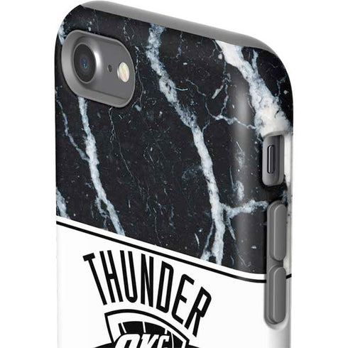 NBA Oklahoma City Thunder Marble iPhone SE (2nd & 3rd Gen) Pro Case