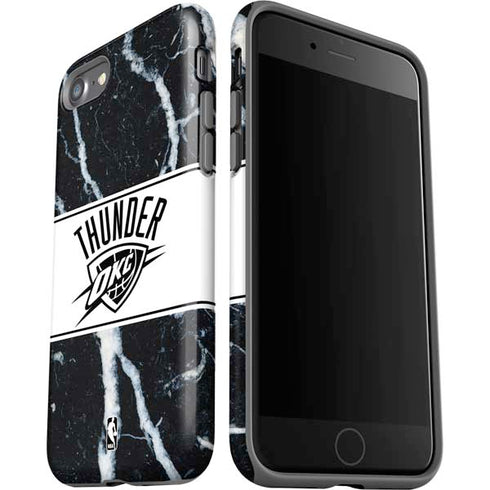 NBA Oklahoma City Thunder Marble iPhone SE (2nd & 3rd Gen) Pro Case