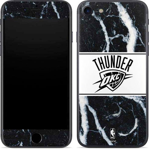 NBA Oklahoma City Thunder Marble iPhone SE (2nd & 3rd Gen) Skin