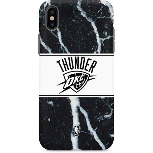 NBA Oklahoma City Thunder Marble iPhone X Pro Case