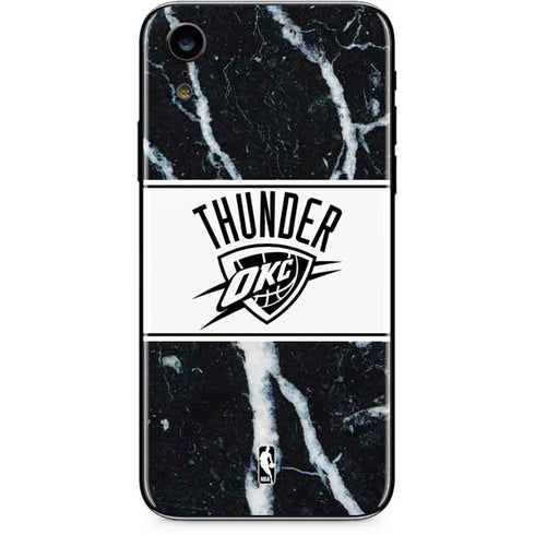 NBA Oklahoma City Thunder Marble iPhone XR Skin