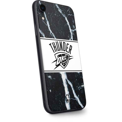 NBA Oklahoma City Thunder Marble iPhone XR Skin
