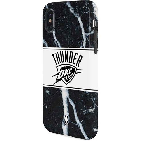 NBA Oklahoma City Thunder Marble iPhone XS Pro Case