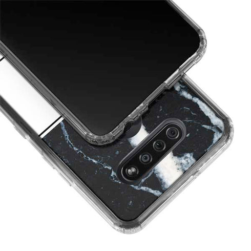NBA Oklahoma City Thunder Marble LG K51/Q51 Clear Case