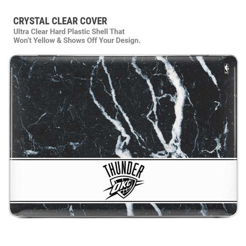 NBA Oklahoma City Thunder Marble MacBook Air 13in M1 (2021) Case plus Skin