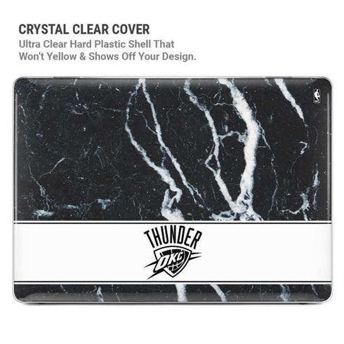 NBA Oklahoma City Thunder Marble MacBook Pro 16in (2021-25) Case plus Skin