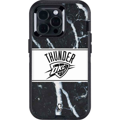 NBA Oklahoma City Thunder Marble Otterbox Defender iPhone Skin
