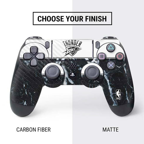 NBA Oklahoma City Thunder Marble PS4 Controller Skin