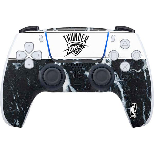 NBA Oklahoma City Thunder Marble PS5 Controller Skin