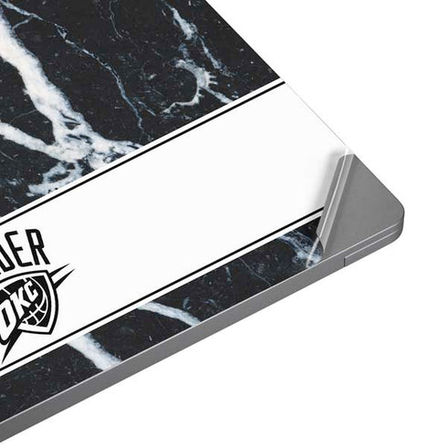 NBA Oklahoma City Thunder Marble Universal Laptop 11in (8.8 x 6.2in) Skin