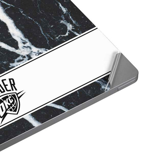 NBA Oklahoma City Thunder Marble Universal Laptop 15in (12.2 x 8.8in) Skin