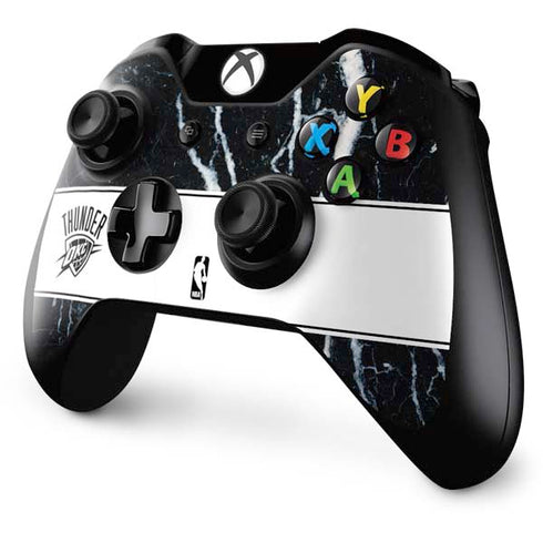 NBA Oklahoma City Thunder Marble Xbox One Controller Skin