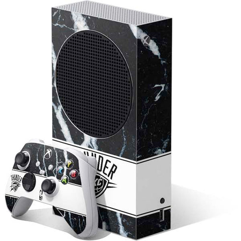 NBA Oklahoma City Thunder Marble Xbox Series S Skins