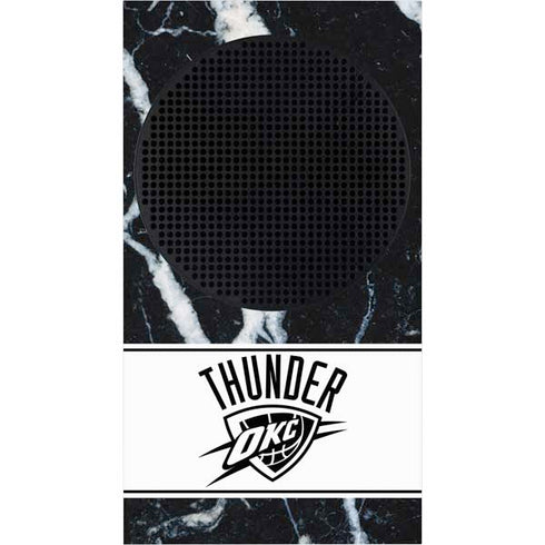 NBA Oklahoma City Thunder Marble Xbox Series S Console Skin