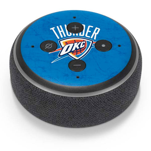 NBA Oklahoma City Thunder Primary Logo Amazon Echo Dot Skin