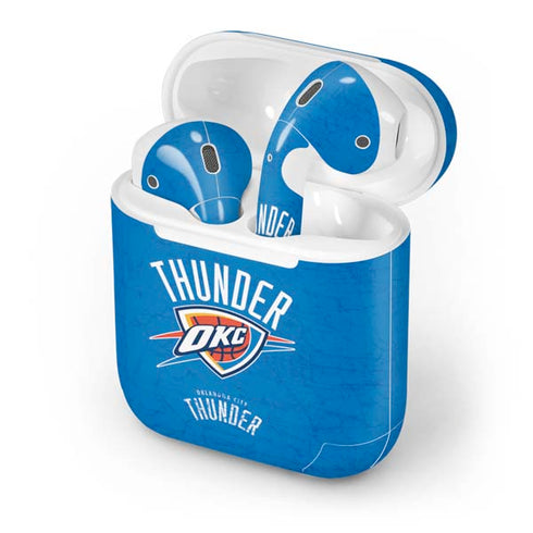NBA Oklahoma City Thunder Primary Logo Apple AirPods Skin