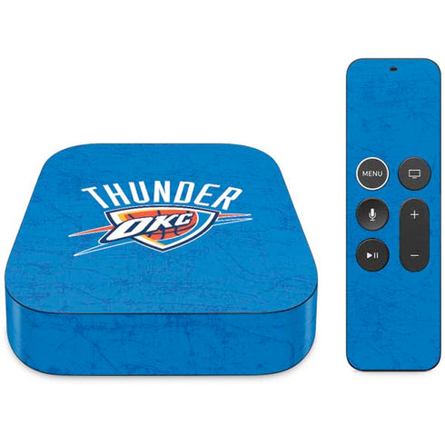 NBA Oklahoma City Thunder Primary Logo Apple TV Skin