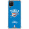 NBA Oklahoma City Thunder Primary Logo Galaxy A12 Clear Case