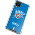 NBA Oklahoma City Thunder Primary Logo Galaxy A12 Clear Case