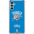 NBA Oklahoma City Thunder Primary Logo Galaxy A13 5G Clear Case