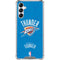NBA Oklahoma City Thunder Primary Logo Galaxy A14 5G Clear Case