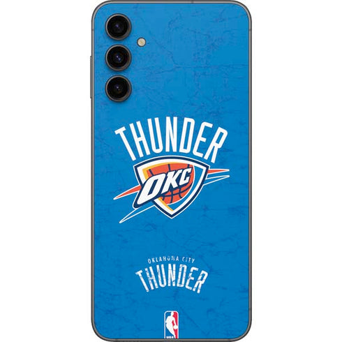 NBA Oklahoma City Thunder Primary Logo Galaxy A14 5G Skin