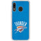 NBA Oklahoma City Thunder Primary Logo Galaxy A20 Clear Case