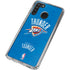 NBA Oklahoma City Thunder Primary Logo Galaxy A21 Clear Case