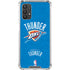 NBA Oklahoma City Thunder Primary Logo Galaxy A32 5G Clear Case