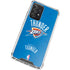 NBA Oklahoma City Thunder Primary Logo Galaxy A72 5G Clear Case