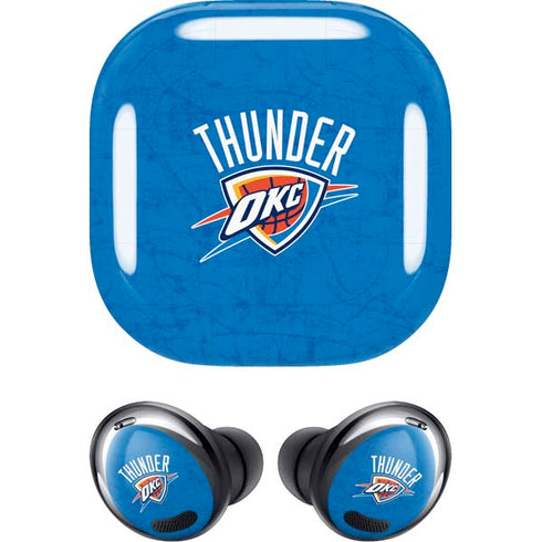 NBA Oklahoma City Thunder Primary Logo Galaxy Buds Pro Skin