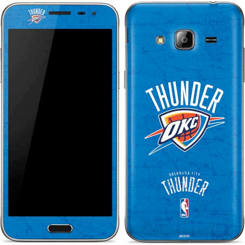 NBA Oklahoma City Thunder Primary Logo Galaxy J3 Skin