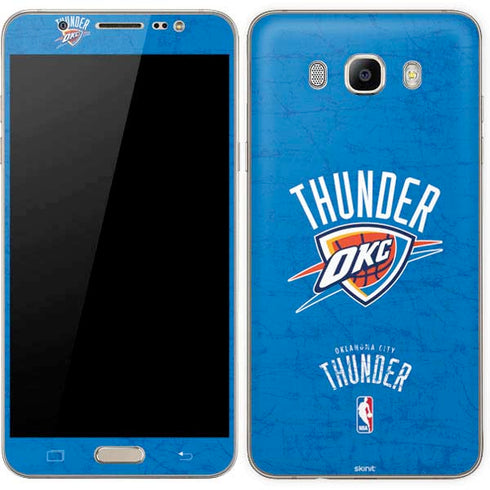 NBA Oklahoma City Thunder Primary Logo Galaxy J7 Skin